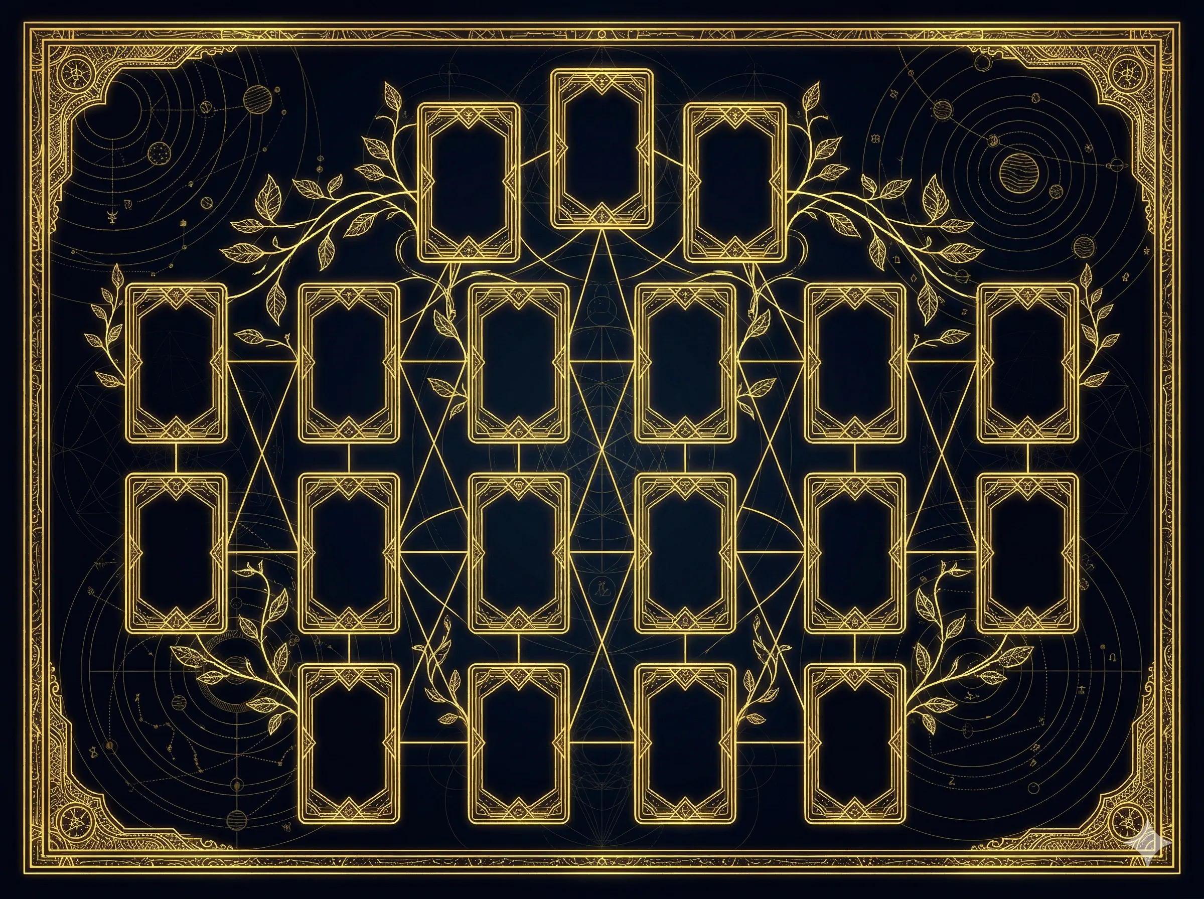 19張牌專屬牌陣